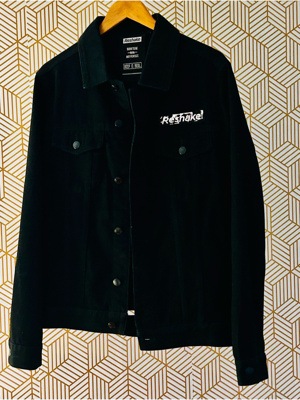 Reshake denim jacket-Made in Japan